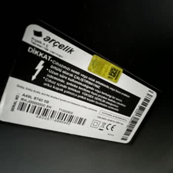 Arçelik Televizyonlar Ayıplı Sürekli Arızalanıyor!