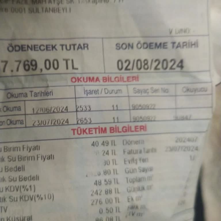Sultanbeyli İSKİ Şube Müdürlüğü  Çözüm Üretmedi!