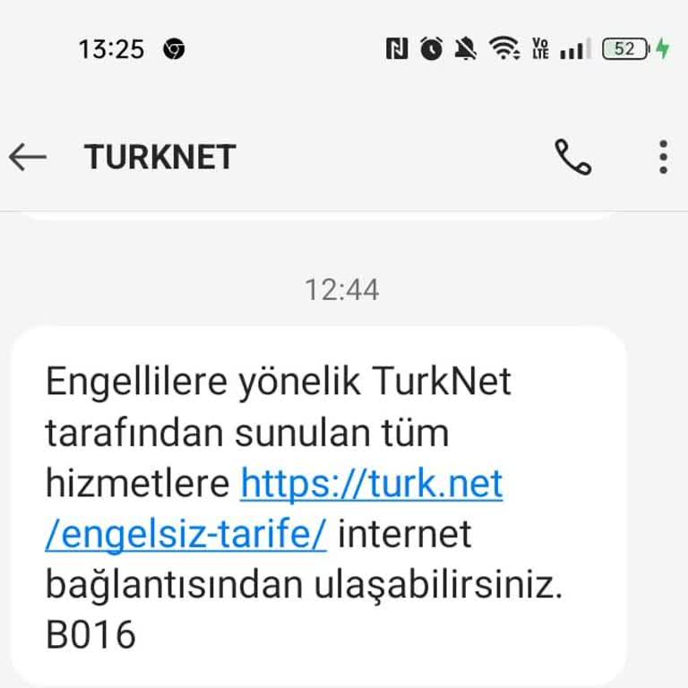 TurkNet "Engelsiz Tarife" Yalanı!
