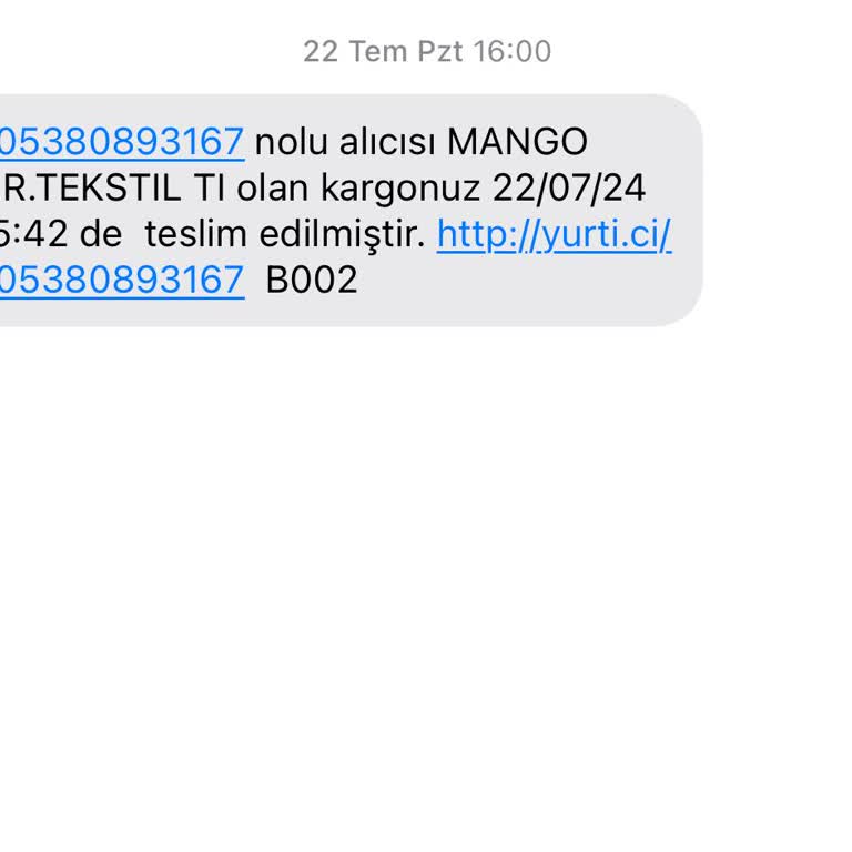 Mango Ücretimi İade Etmiyor