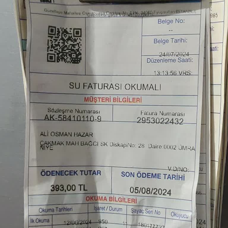 İSKİ Fatura İtirazı Ve İade Talebi