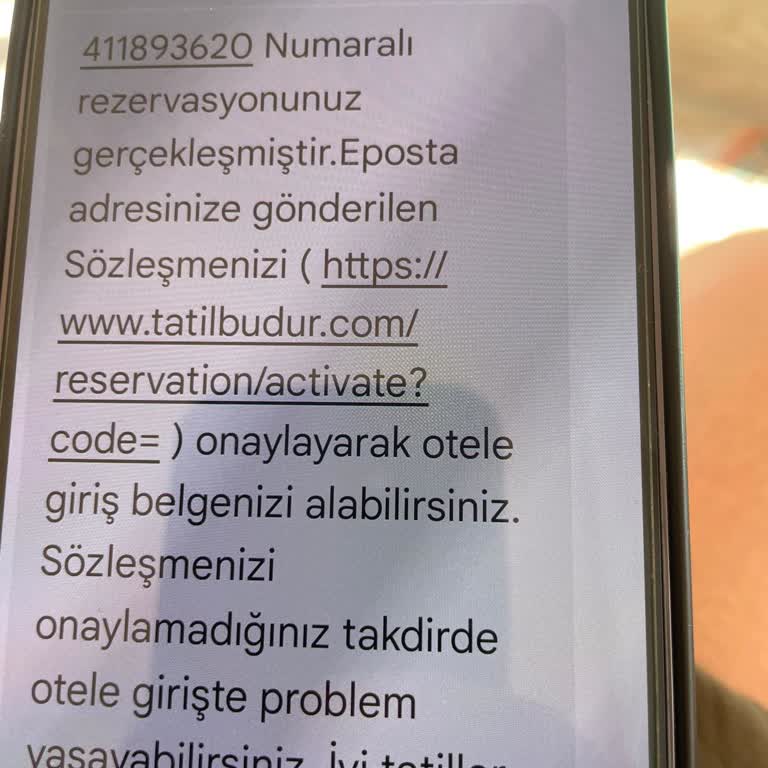 Tatilbudur.com Rezervasyon İptali