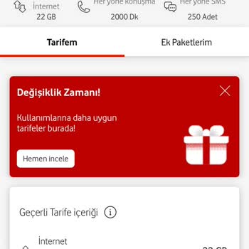 Vodafone Müşteri Hizmetlerinin Onaysız Kampanya Sonlandırma İşlemi