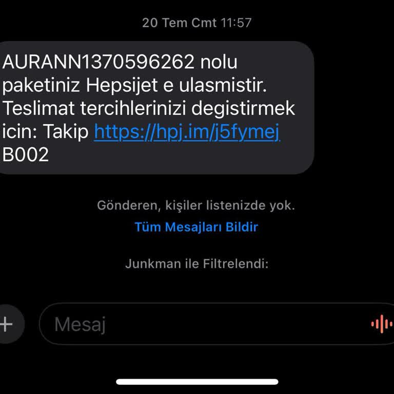 Hepsijet Kargomu Başkasına Teslim Etmiş