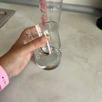 Mudo Monogram Bardağın Tabanı Ayrıldı