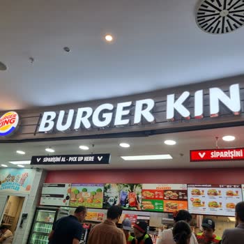 Burger King Marmara Park'ta Suya Dönüşen Sufle