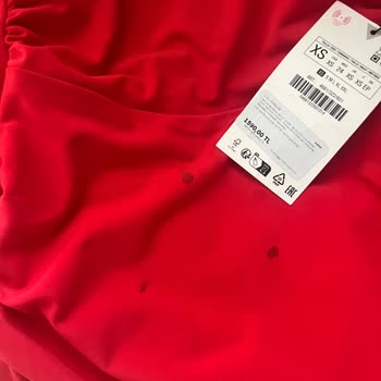 Zara Lekeli Elbise Gönderimi