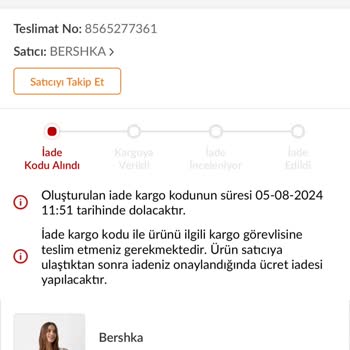 Trendyol Kargomu Kaybetti İademi Yatırmadı