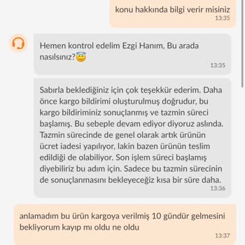 Trendyol Kargomu Kaybetti İademi Yatırmadı