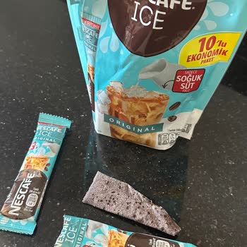 Nescafe Ice İçinden Çıkan Madde