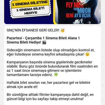 Cinenova Sinema Bilet İndirimi Sorunu