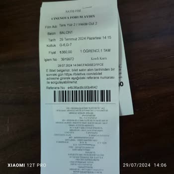 Cinenova Sinema Bilet İndirimi Sorunu