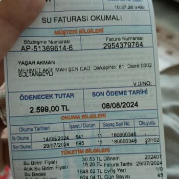İBB - İstanbul Büyükşehir Belediyesi Bu Nasıl Fatura. Faturamı Yeniden Düzenleyin Ve Düzeltin Bir An Önce
