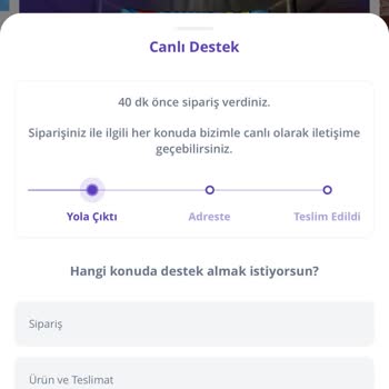 Getir Market Siparişi Gecikmesi