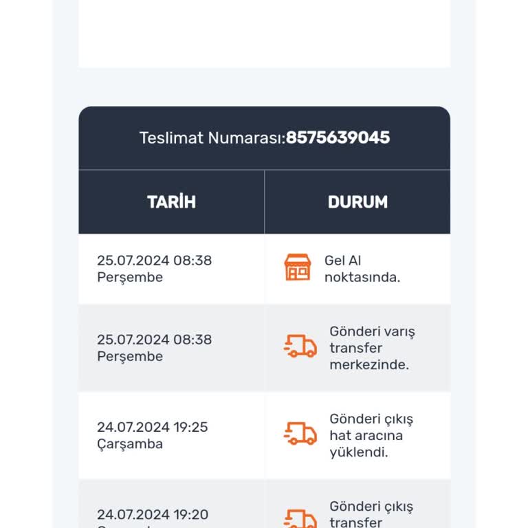 PTT Kargo Gel AL (gel Alama)