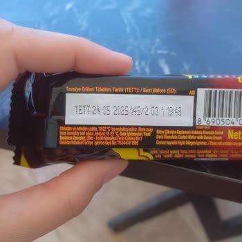Ülker Çikolatalı Gofret Hatalı Muhafaza