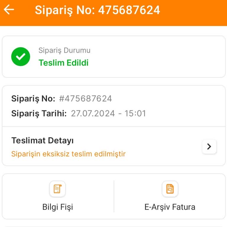 Migros Teslim Edilmeyen Ürünü Teslim Edildi Yazmaları 2 Gündür Bu Şekilde