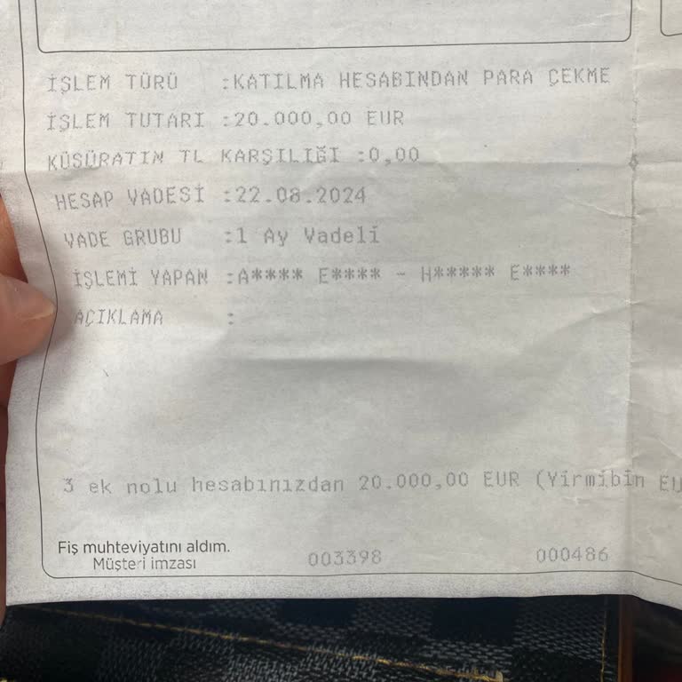 Ziraat Katılım Bankası Paranızın Değeri Varsa Emanet Etmeyin