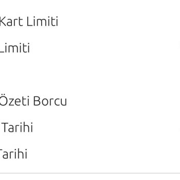Yapı Kredi Bankası Kredi Kartı Limit