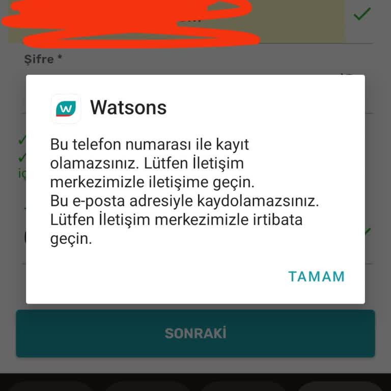 Watsons Şifre Yenileme Sorunu Ve Hesap Erişim Problemi