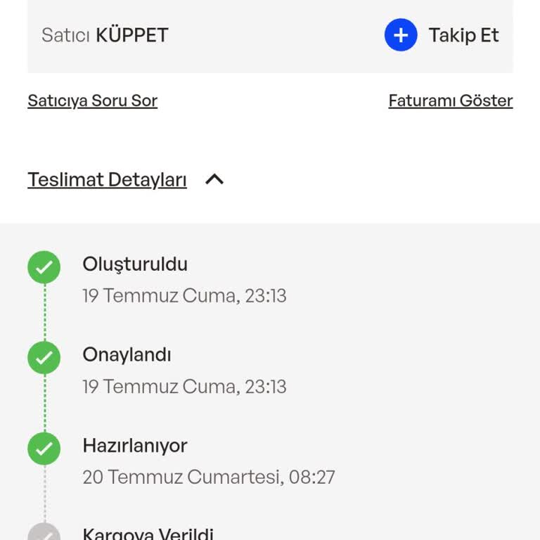 İdefix 10 Gündür Sipariş Hazırlanıyor!