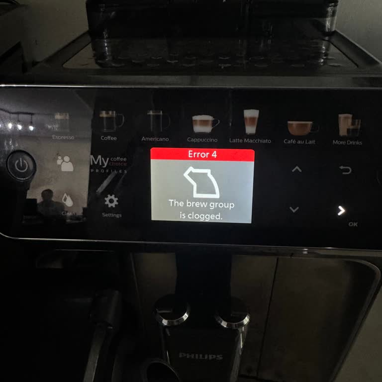 Teknosa Philips EP447/90 Hata Error 4 Verdi