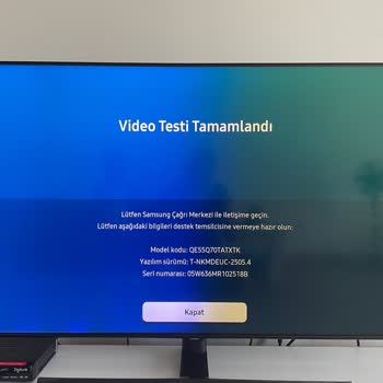 Samsung Televizyonumun Ekranı 3 Yıl İçinde Karardı