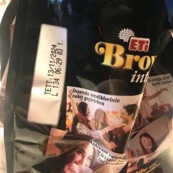 Eti Gıda Browni İntense Beyaz Noktalar