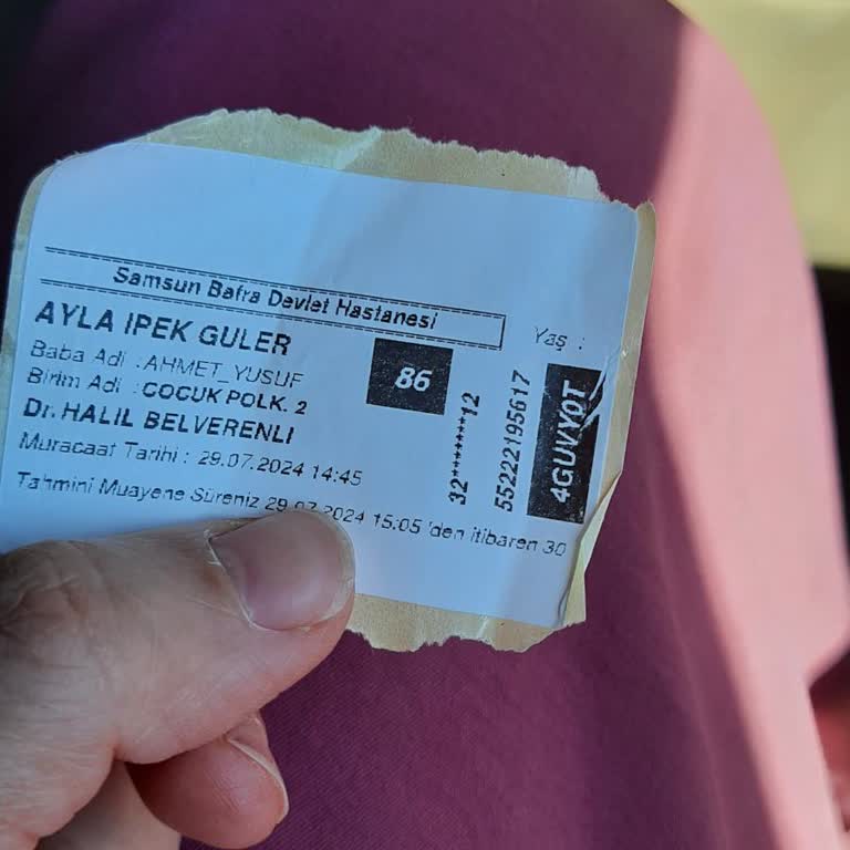 Samsun Bafra Devlet Hastanesi Acil Vakaya Bakmadı