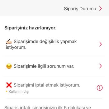 Yemek Sepeti McDonald's Ne Sipariş Geldi Ne Destek Alabiliyorum