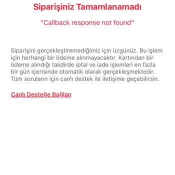 Tıkla Gelsin Ücret İadesi Yapılmadı
