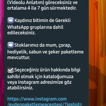 Evde Paketleme Türkiye Kişisel Bilgilerimin İzinsiz Kullanımı Hakkında Uyarı