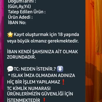 Evde Paketleme Türkiye Kişisel Bilgilerimin İzinsiz Kullanımı Hakkında Uyarı