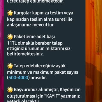 Evde Paketleme Türkiye Kişisel Bilgilerimin İzinsiz Kullanımı Hakkında Uyarı