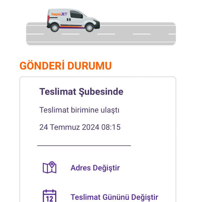 Aksaray Hepsijet Kargo Günlerdir Teslimat Yapmıyor