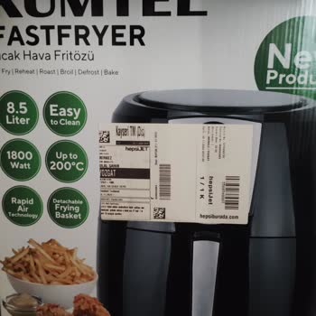 Kumtel Fastfryer Sepetinde Soyulmalar Var