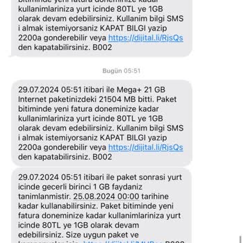 Turkcell İnternetimi Bitirip Paket Tanımlayıp Haksız Kazanç Sağlıyor