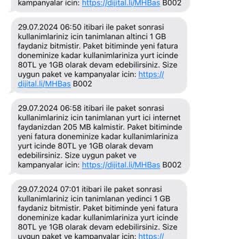 Turkcell İnternetimi Bitirip Paket Tanımlayıp Haksız Kazanç Sağlıyor
