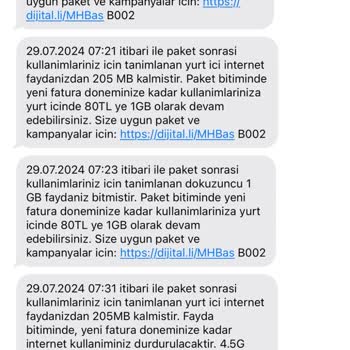 Turkcell İnternetimi Bitirip Paket Tanımlayıp Haksız Kazanç Sağlıyor