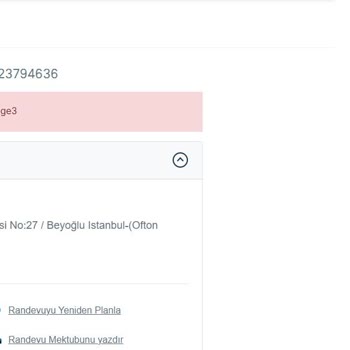 VFS Global VFS Randevu Değişikliği