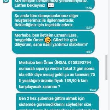 Watsons Online Sipariş Sorunu Ve İptal Edilen Kampanya Ürünü
