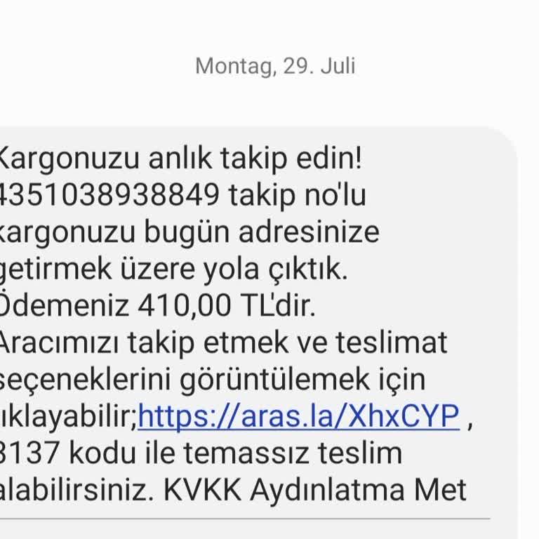 Cocuk__giyim_dunyasi (Instagram) Görseldeki Ürün Le Alakasız Başka Ürün Gönderilmiş