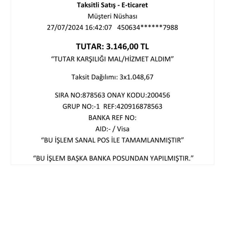 Kıyafet Sepeti Paramı Hiç Etti