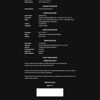 Vestel Multi Split Klima Kurulum Ve Performans Sorunları