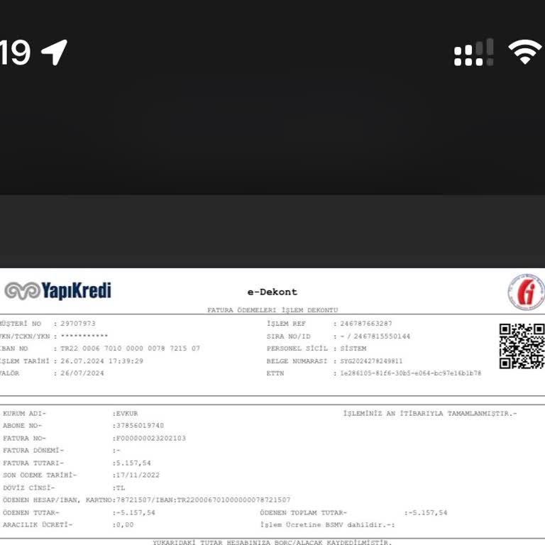 Evkur Fazla Ödeme Alma