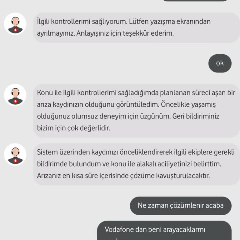 Vodafone Ev İnterneti 1 Aydır Çalışmıyor.