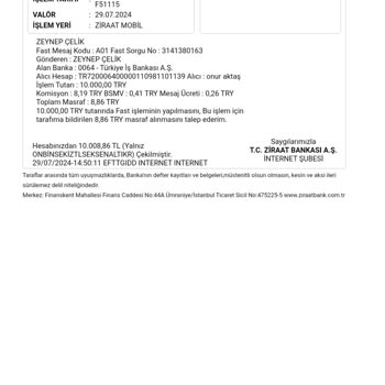 Epttavm Havale Ücret Kesinti