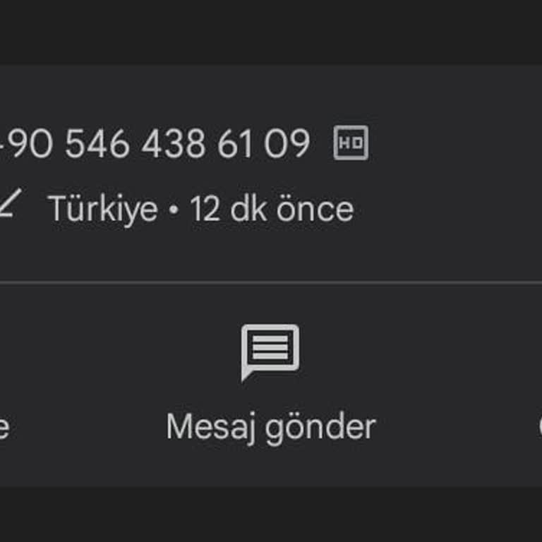 0546 438 61 09 Ziraat Bankası Adı Altında Başka Numaradan Arıyorlar