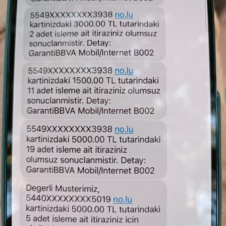 Garanti Bankası İle Yaşadığım Haksızlık Ve Mağduriyet