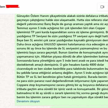 Strong Capitals Yanlış Bilgilendirmeyle Ve Zarara Uğrattı